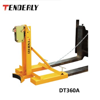 DT360A油桶搬運(yùn)夾|泰得利DT360A叼扣式叉車專用油桶搬運(yùn)夾